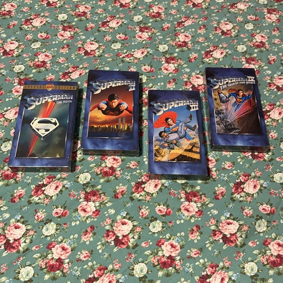 SUPERMAN THE MOVIE 🍿 Collection! VHS 📼 factory sealed, unopened VHS movies lot - Picture 10 of 10
